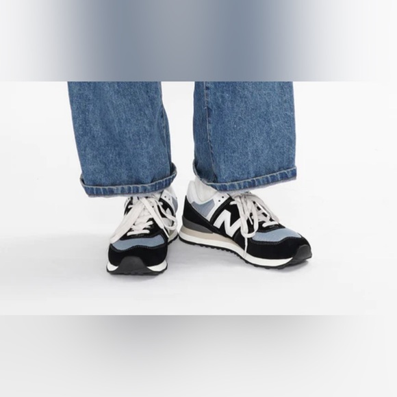 New Balance 574 'Black Reflection' ML574HF2 - Picture 4 of 12